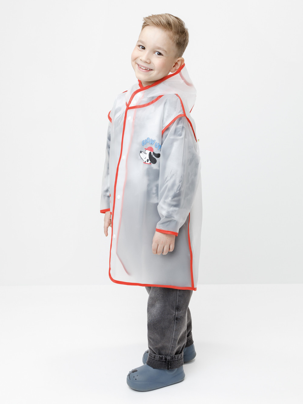 Пальто для девочки, артикул: ВК 32185/6 ФВ, цвет: белый, фото 4