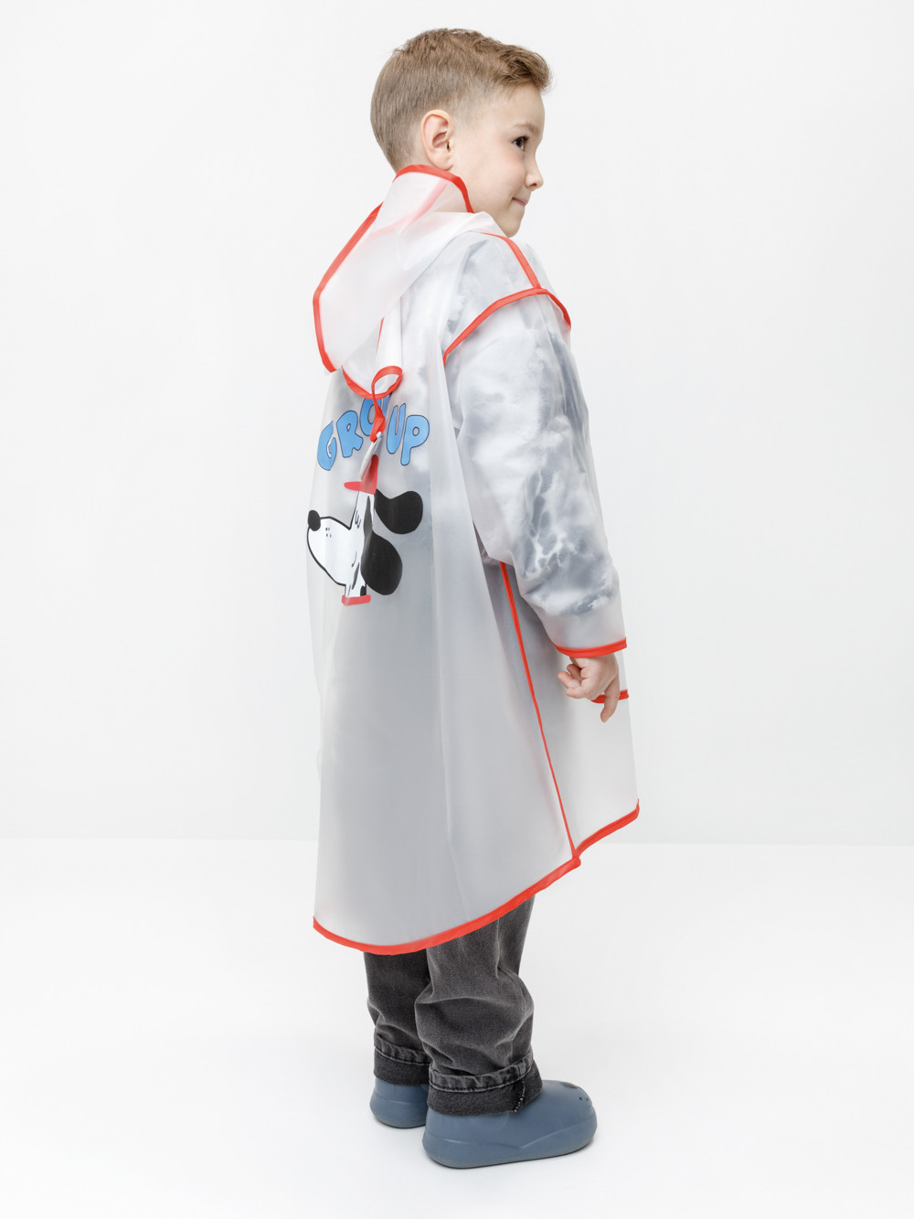 Пальто для девочки, артикул: ВК 32185/6 ФВ, цвет: белый, фото 5