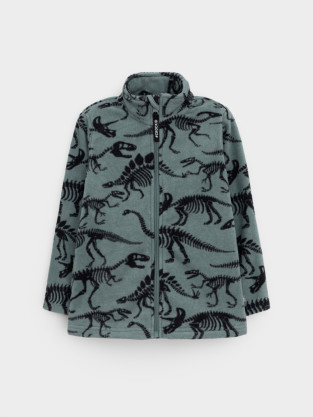 Куртка для мальчика, артикул: ФЛ 34025/н/49 ГР, цвет: хаки - 2 фото