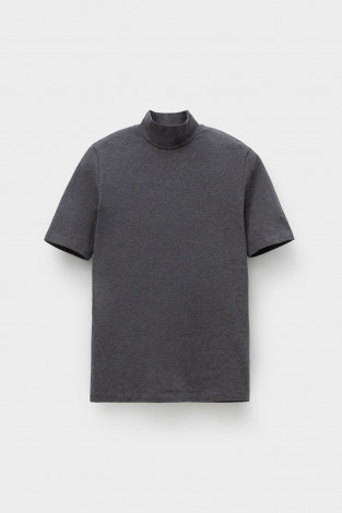 Водолазки женские для мам, артикул: ЕВТ 3262, цвет: темно-серый - 2 фото