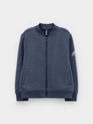 Жакет для мальчика, артикул: КР 302787, цвет: темно-синий - 2 фото